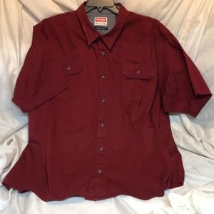 NWOT  Wrangler men’s short sleeve shirt